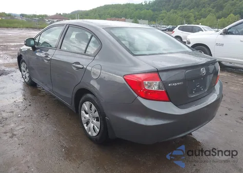 2012 Honda Civic Lx from USA, damaged, VIN 2HGFB2F57CH557993